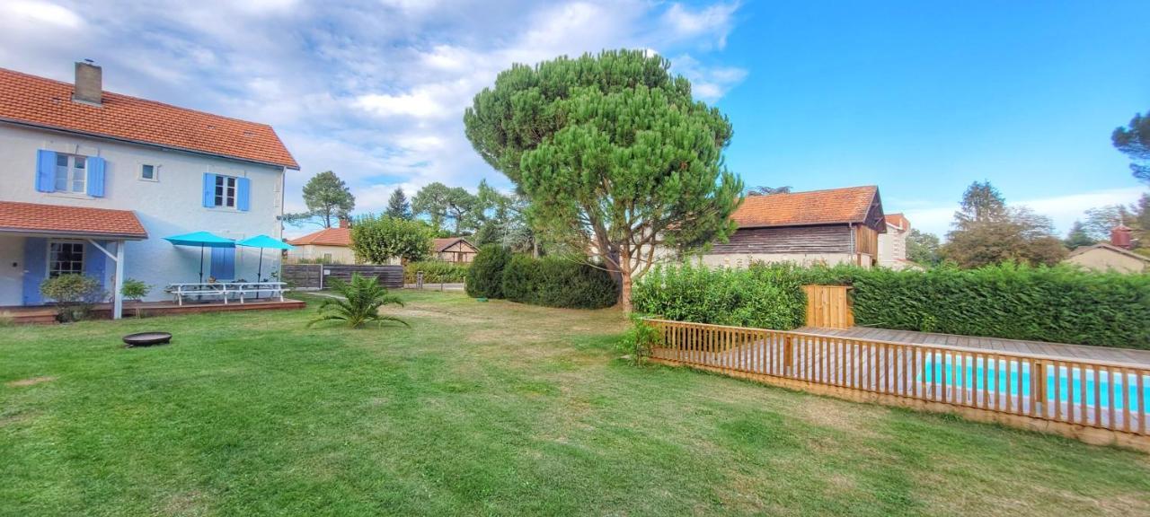 Charmante Maison Dans Les Landes X 10 Avec Piscine Et Salle D Escalade Lue Eksteriør bilde
