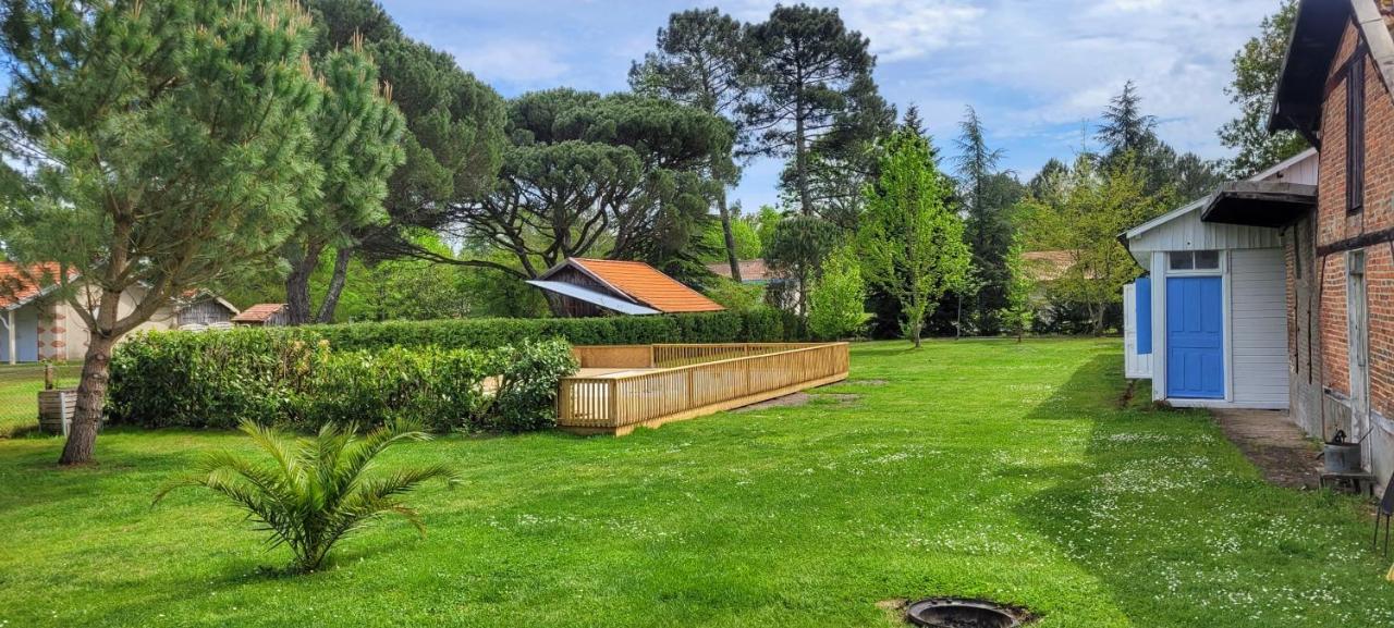 Charmante Maison Dans Les Landes X 10 Avec Piscine Et Salle D Escalade Lue Eksteriør bilde