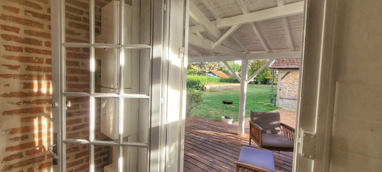 Charmante Maison Dans Les Landes X 10 Avec Piscine Et Salle D Escalade Lue Eksteriør bilde