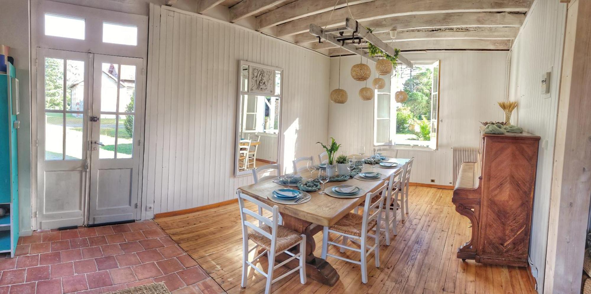 Charmante Maison Dans Les Landes X 10 Avec Piscine Et Salle D Escalade Lue Eksteriør bilde