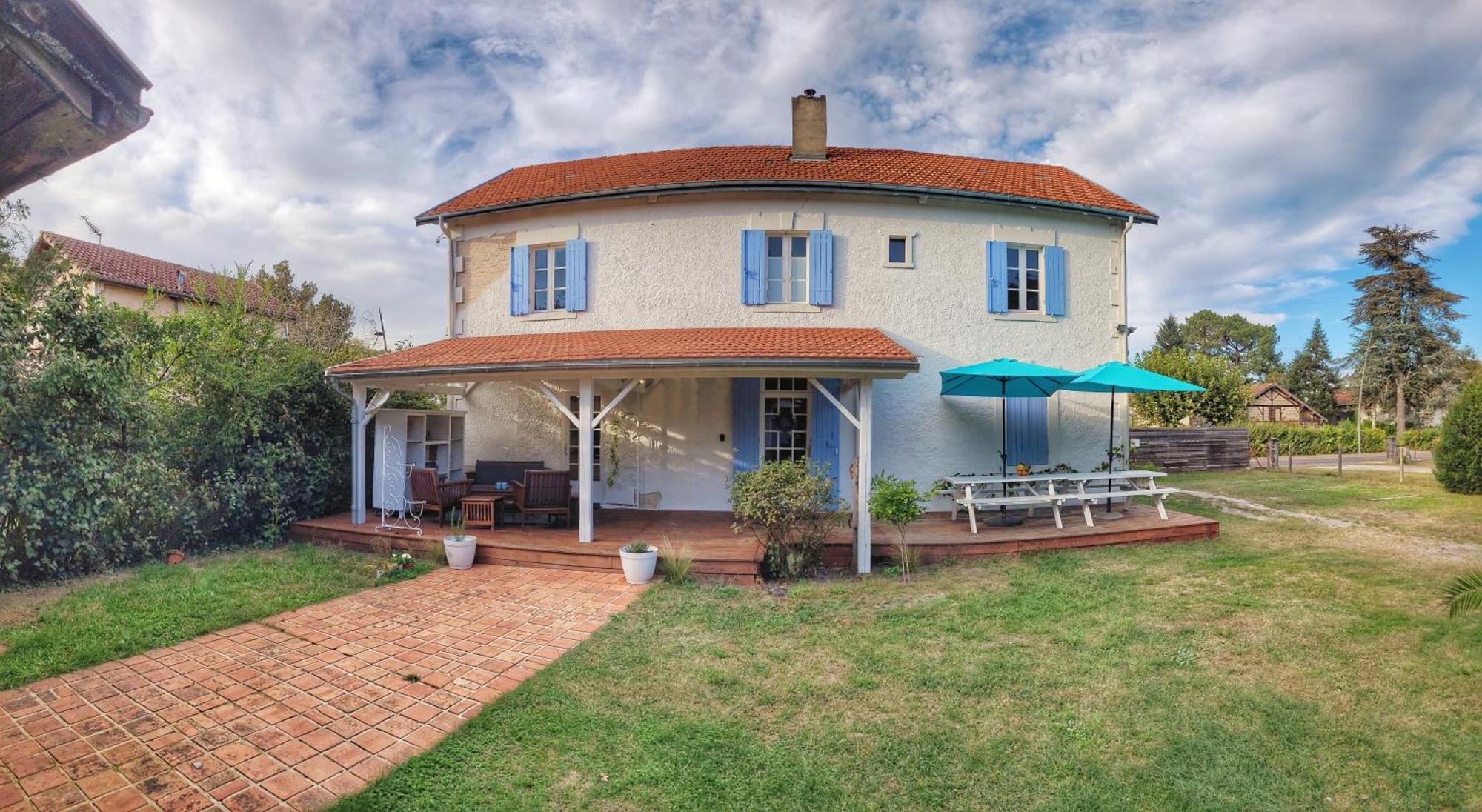 Charmante Maison Dans Les Landes X 10 Avec Piscine Et Salle D Escalade Lue Eksteriør bilde