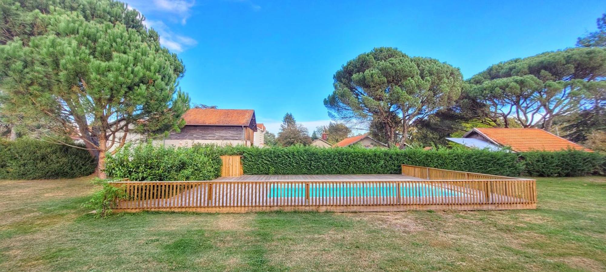 Charmante Maison Dans Les Landes X 10 Avec Piscine Et Salle D Escalade Lue Eksteriør bilde