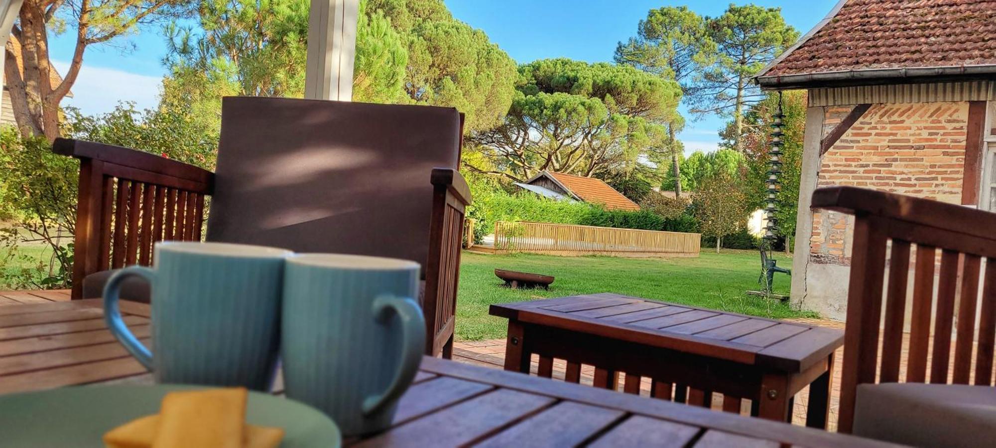 Charmante Maison Dans Les Landes X 10 Avec Piscine Et Salle D Escalade Lue Eksteriør bilde